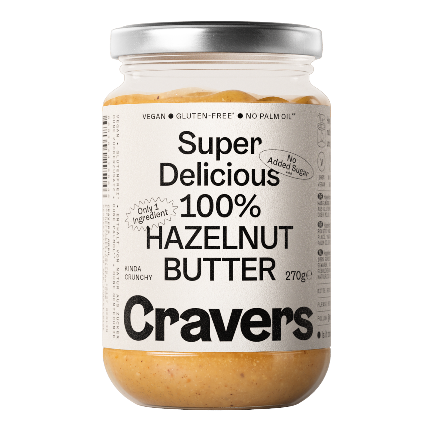 100% Hazelnut Butter